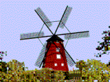land is known for it's many windmills